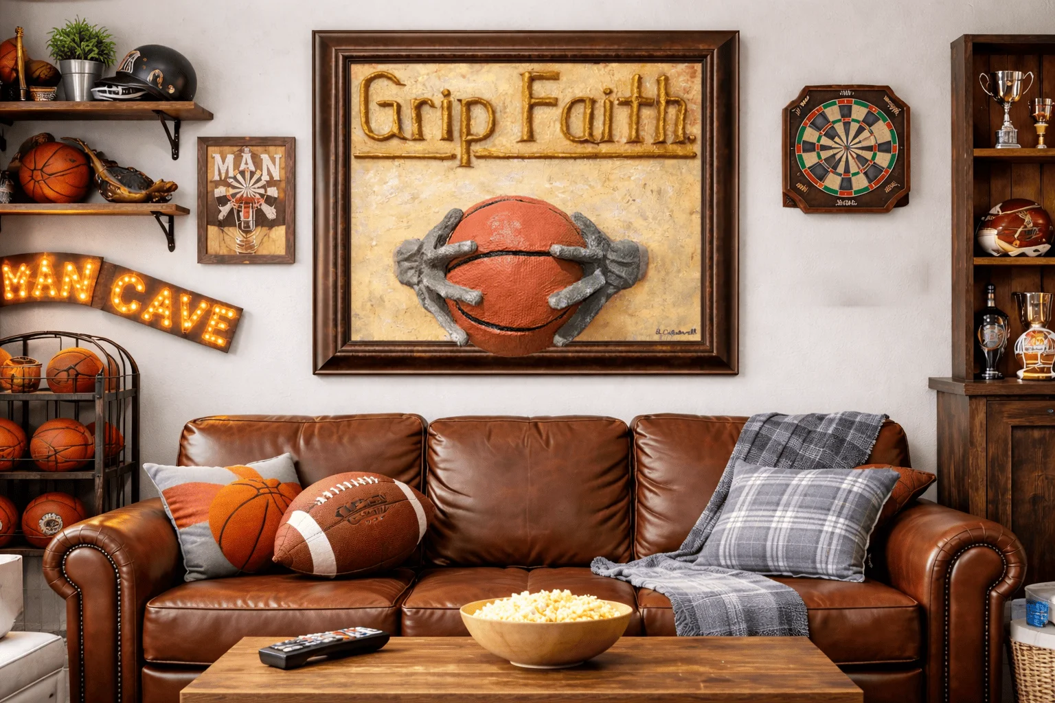 Grip of Faith - Never Before Seen 3D Sculpted Works by Dr. Brenda Caldwell